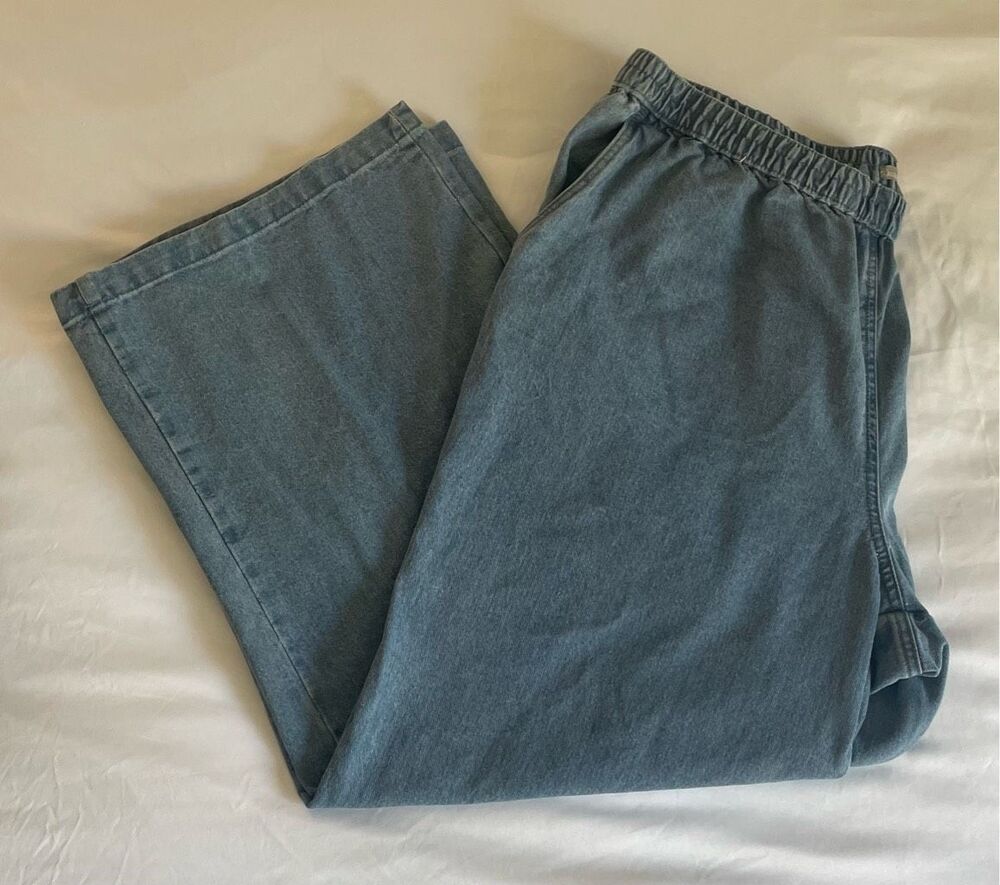 Woman Within 24W Stretchy Jeans New